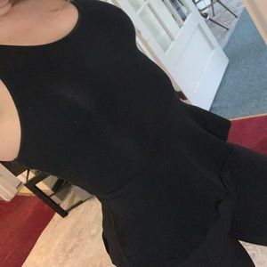 Black flattering tank top.